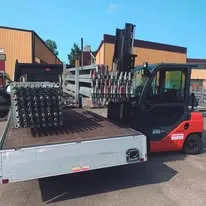 Ställningselement på trailer